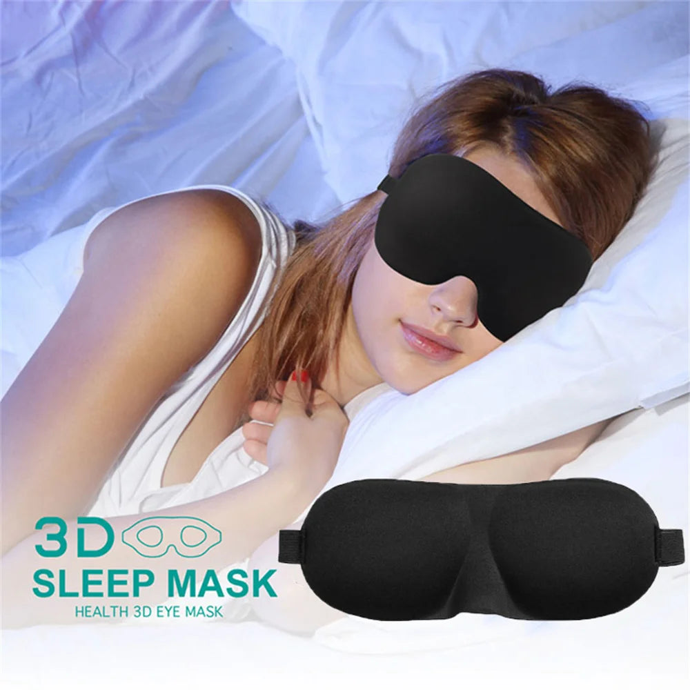 Sleep mask worn while sleeping
